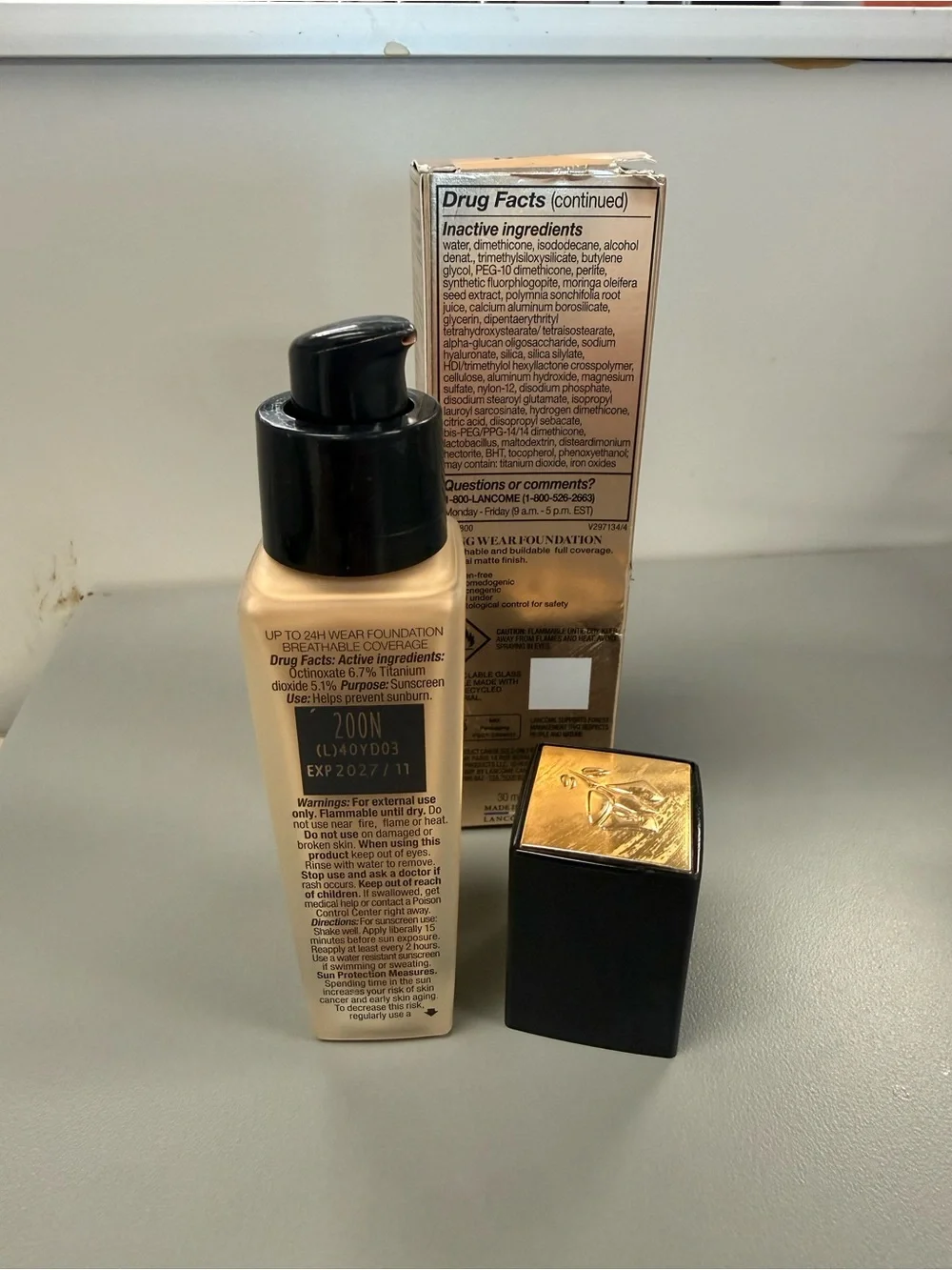 Lancome authentic lancôme